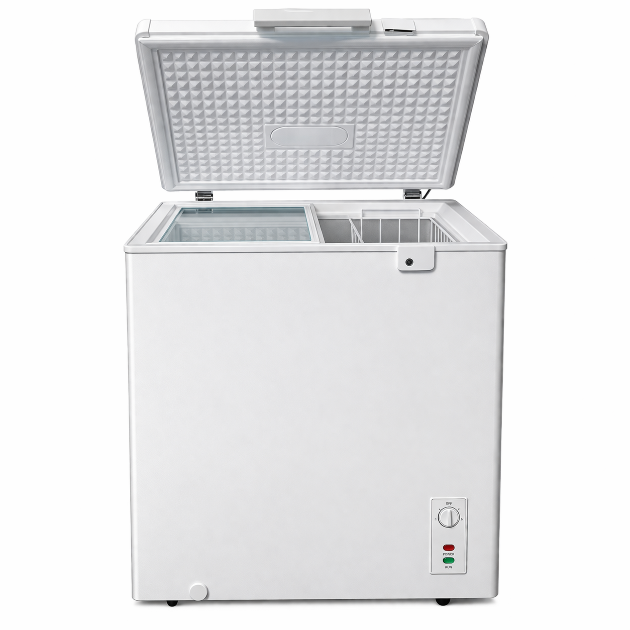 Akai 96L Chest Freezer ACF-155K – Fast Freeze, Manual Defrost, Compact Design, White