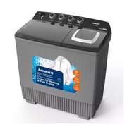 Admiral Semi Automatic Twin Tub Washing Machine ADTT26KUWCP – 26KG, 800 RPM Spin Speed, Grey