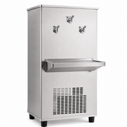 AQUA STAR 25USG T3 (2+1) Commercial Water Cooler | 3 Taps | 34L Storage | Stainless Steel