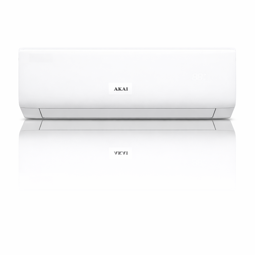 Akai Split Air Conditioner ASA-31HIE5 – 2.5 Ton, 29,000 BTU, Cold Only, Rotary Compressor, White