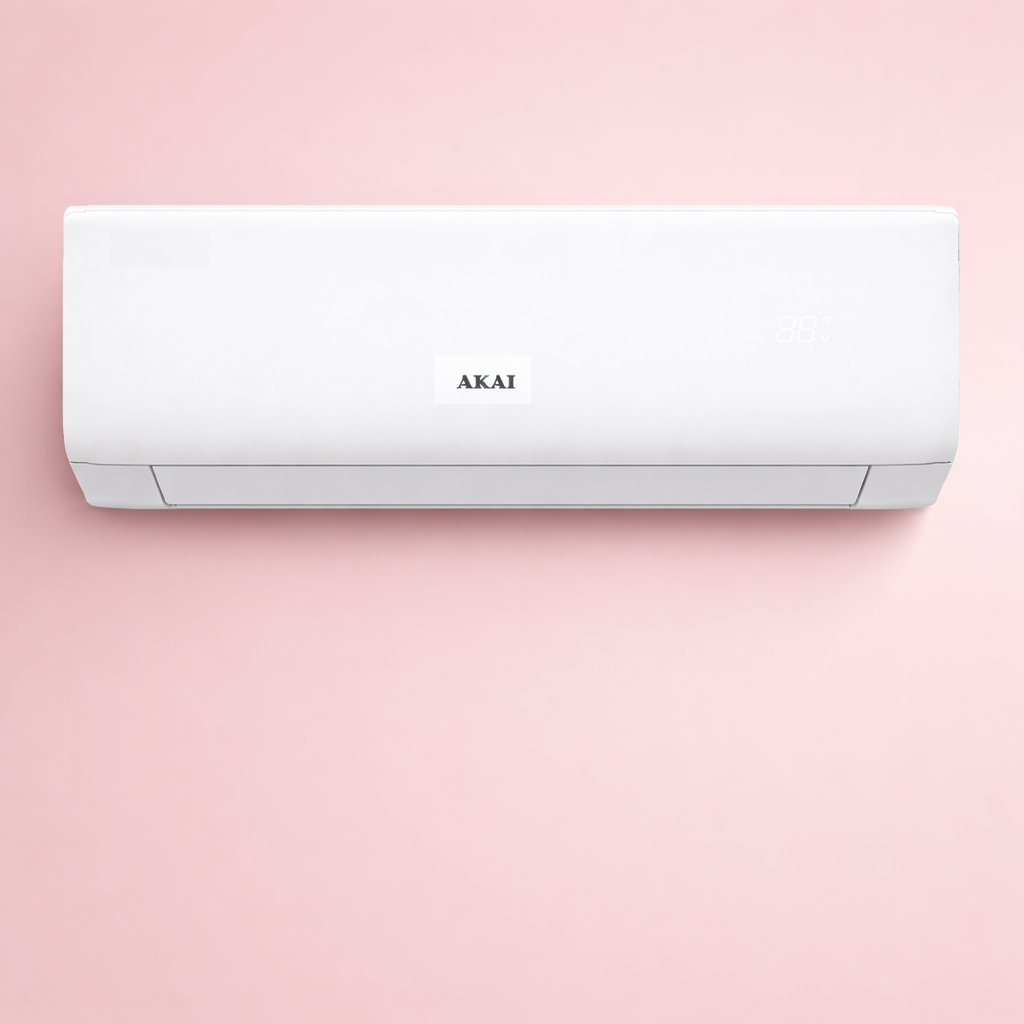 Akai Split Air Conditioner ASA-31HIE5 – 2.5 Ton, 29,000 BTU, Cold Only, Rotary Compressor, White