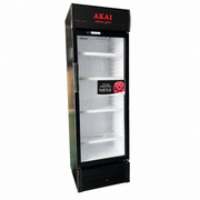 AKAI Showcase Chiller 425L ASC-491K | Single Glass Door | Direct Cooling | Black