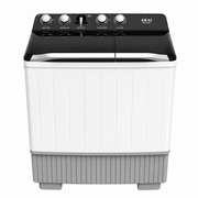 Akai ATT1900N Twin Tub Semi Automatic Washing Machine 18KG | White