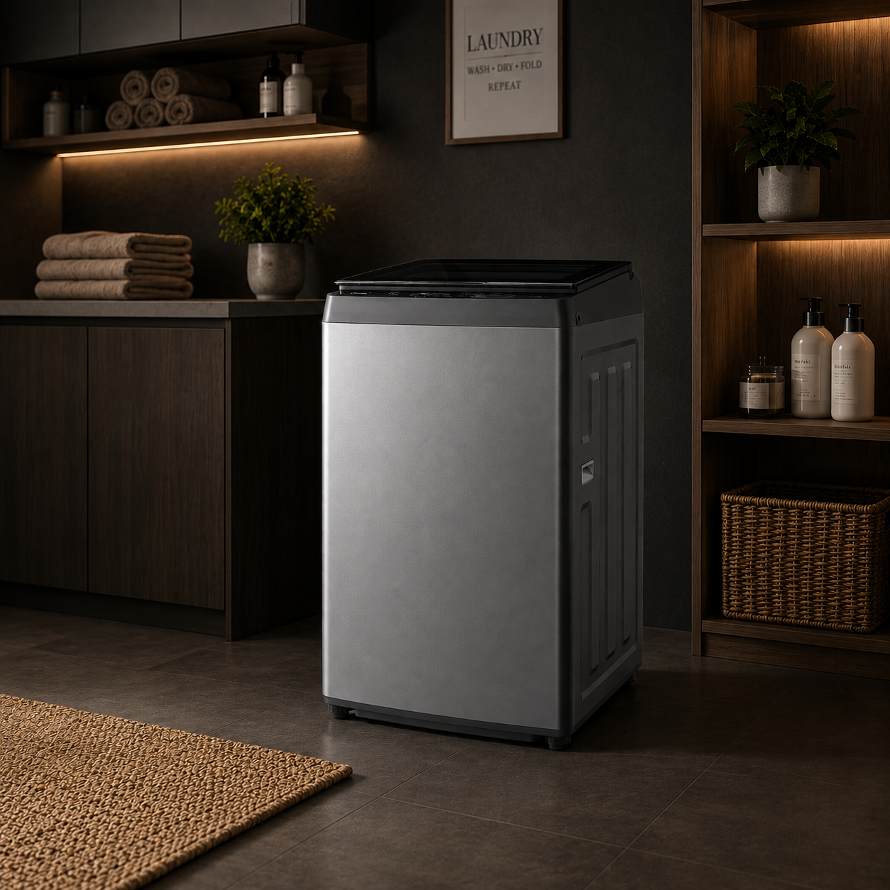 Toshiba Top Load Washing Machine 13KG AW-DUHN1400LUPB/SG | Origin Inverter | GreatWaves™ Technology | Soft Close Lid