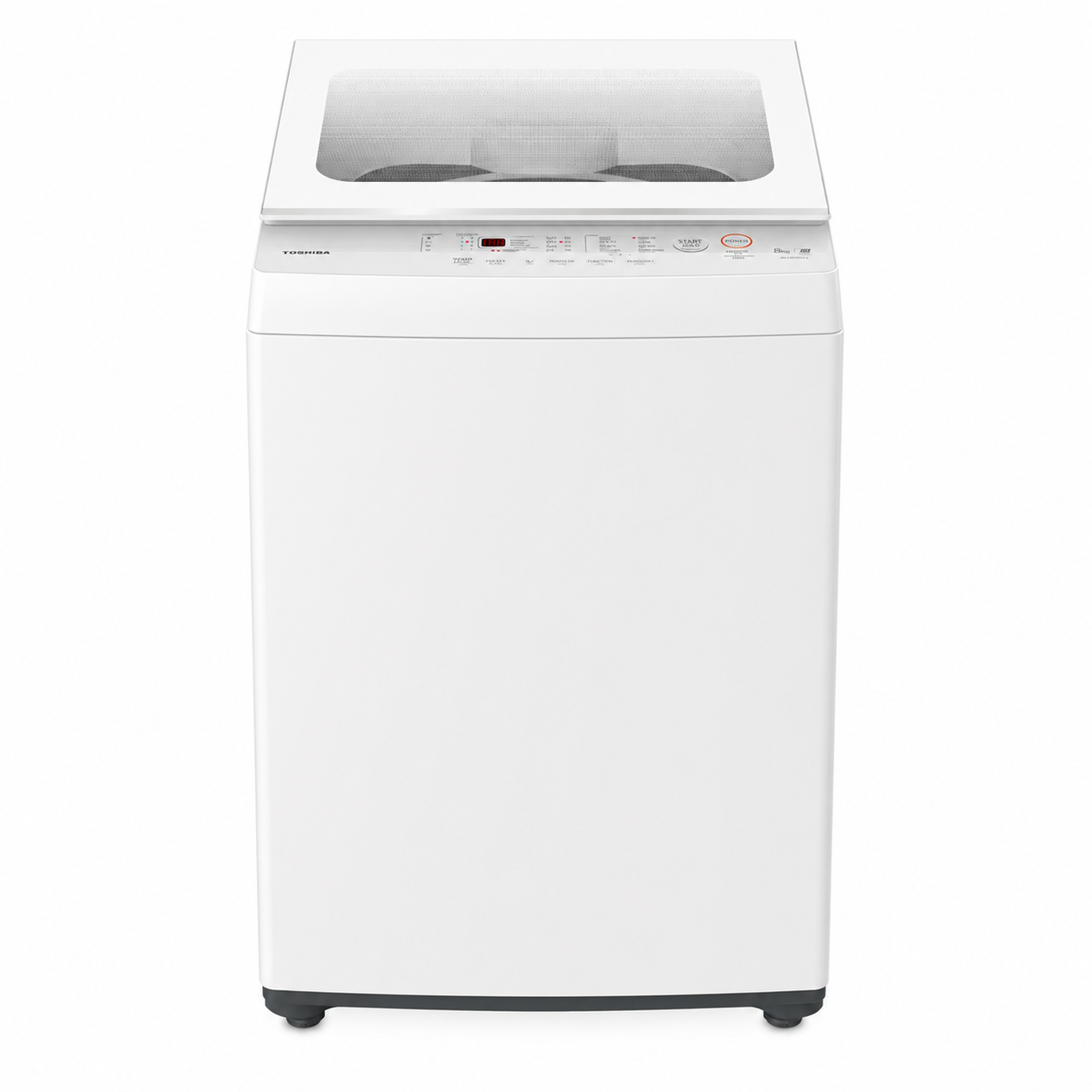 Toshiba AW-M901BUPBWW Top Load Washing Machine 8KG | Fully Automatic | White