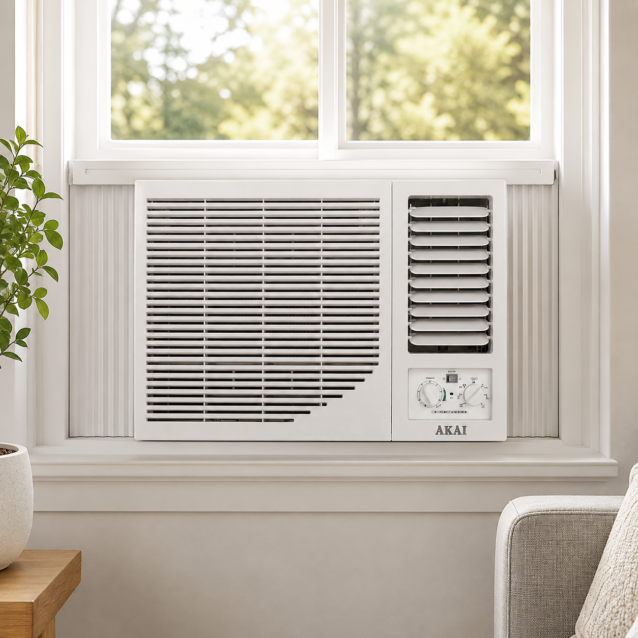 Akai AWA-18AS Window Air Conditioner 1.5 Ton (18000 BTU) | Rotary Compressor | Cold Only