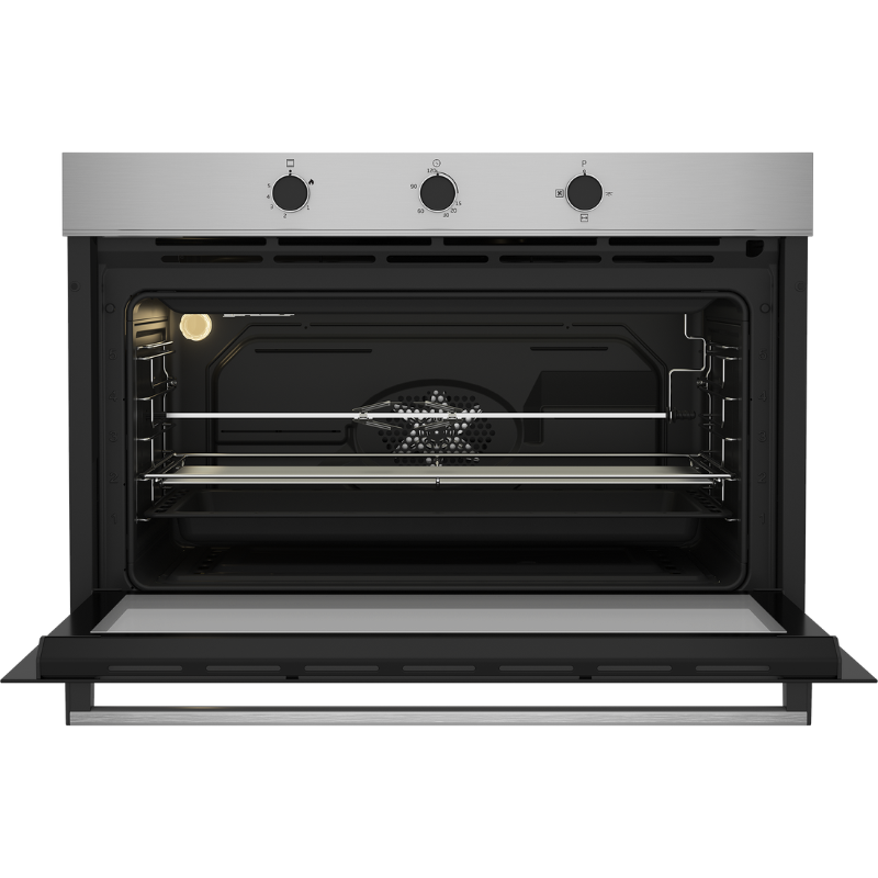 Beko Built-in Gas Oven 90cm BBWHT12101XS – 96L Fan-Assisted Oven