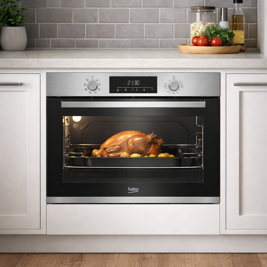 Beko Built-in Electric Oven 90cm BBWMT13300BS – 108L Multi-Function Oven