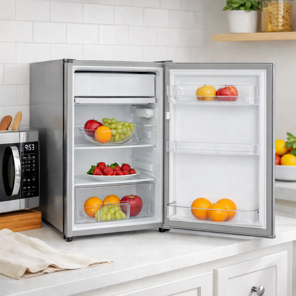 Best 90L Single Door Refrigerator – BST-DC90S | Compact Fridge | Silver