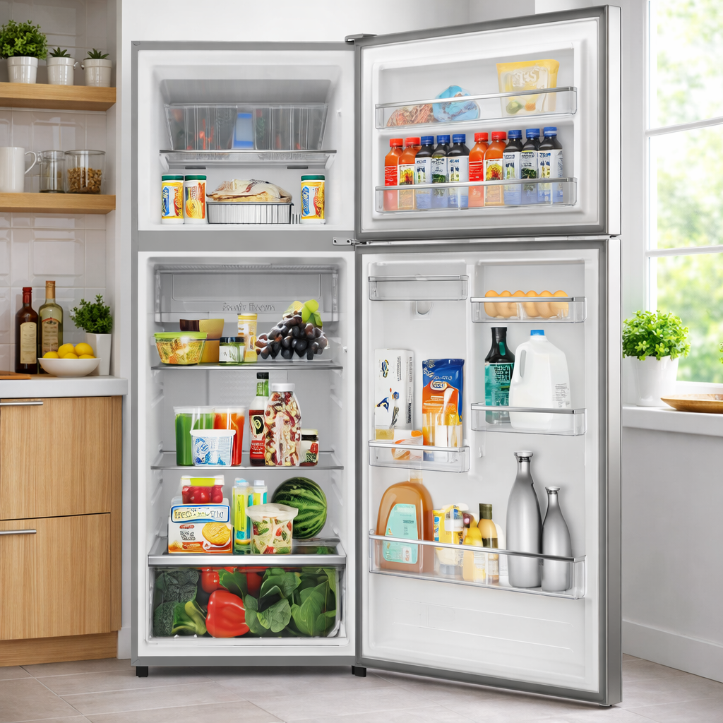 أفضل ثلاجة ببابين سعة 620 لترًا - BT-620FSS | لا فروست | R600a