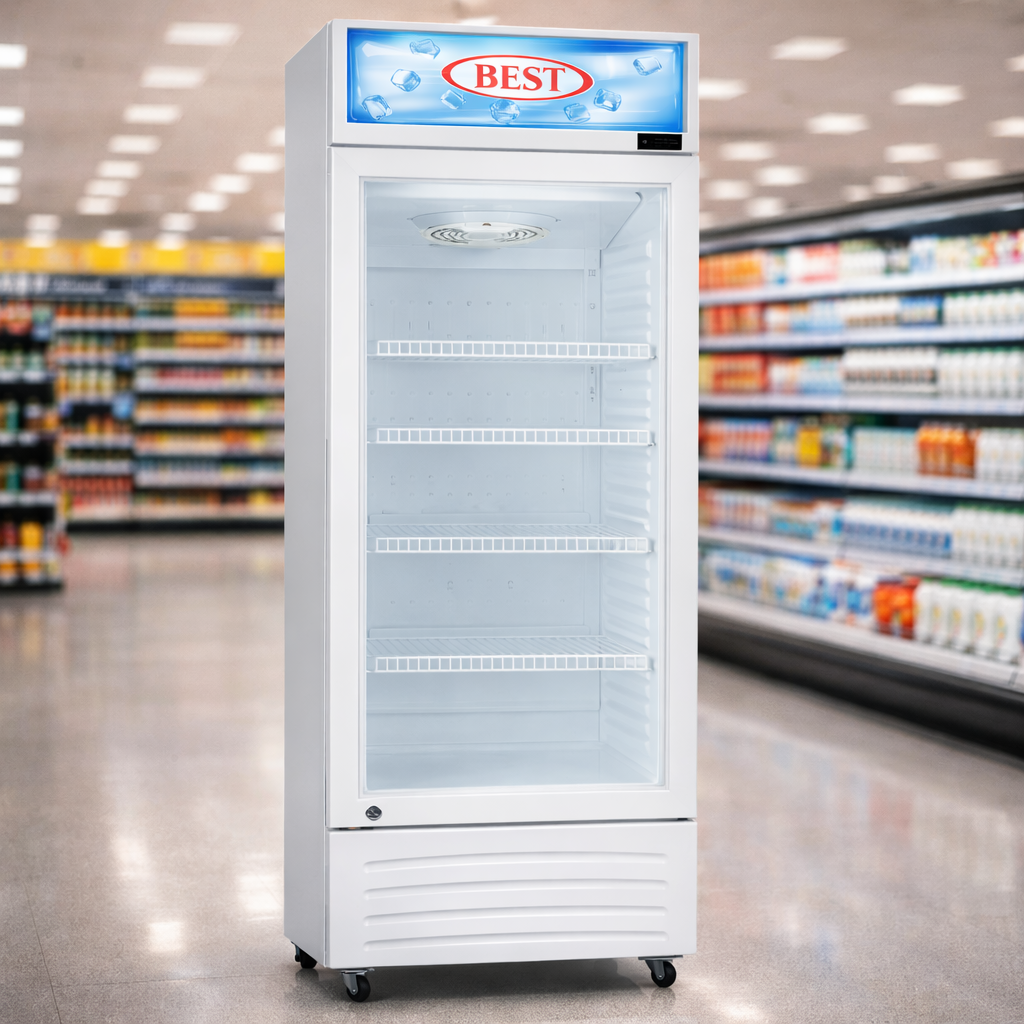 BEST Display Chiller BT-DC406F – 406L Single Door Commercial Display Refrigerator