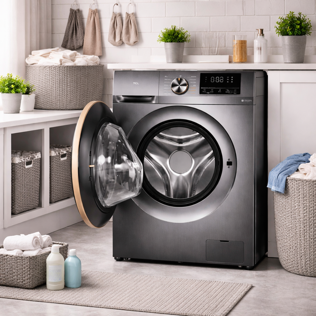 TCL 10KG Front Load Washing Machine C2110FLG – DD Motor, 1200 RPM, A+++