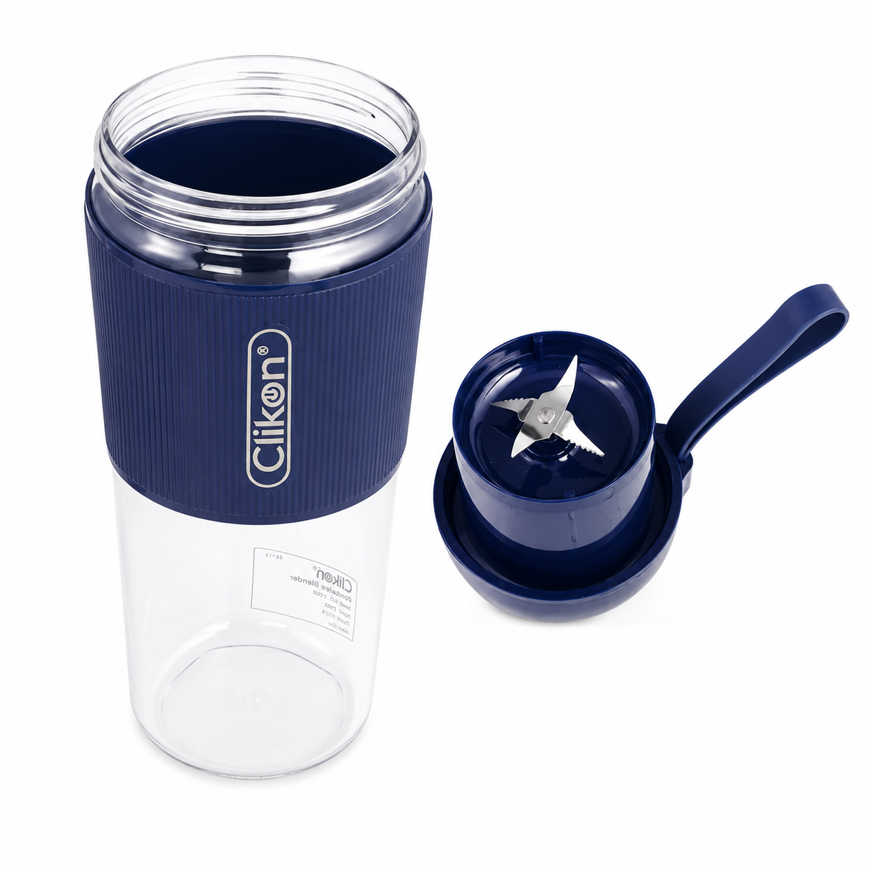 Clikon CK1206 Portable Smoothie Maker 300ml | Rechargeable Personal Blender | USB Type-C Charging