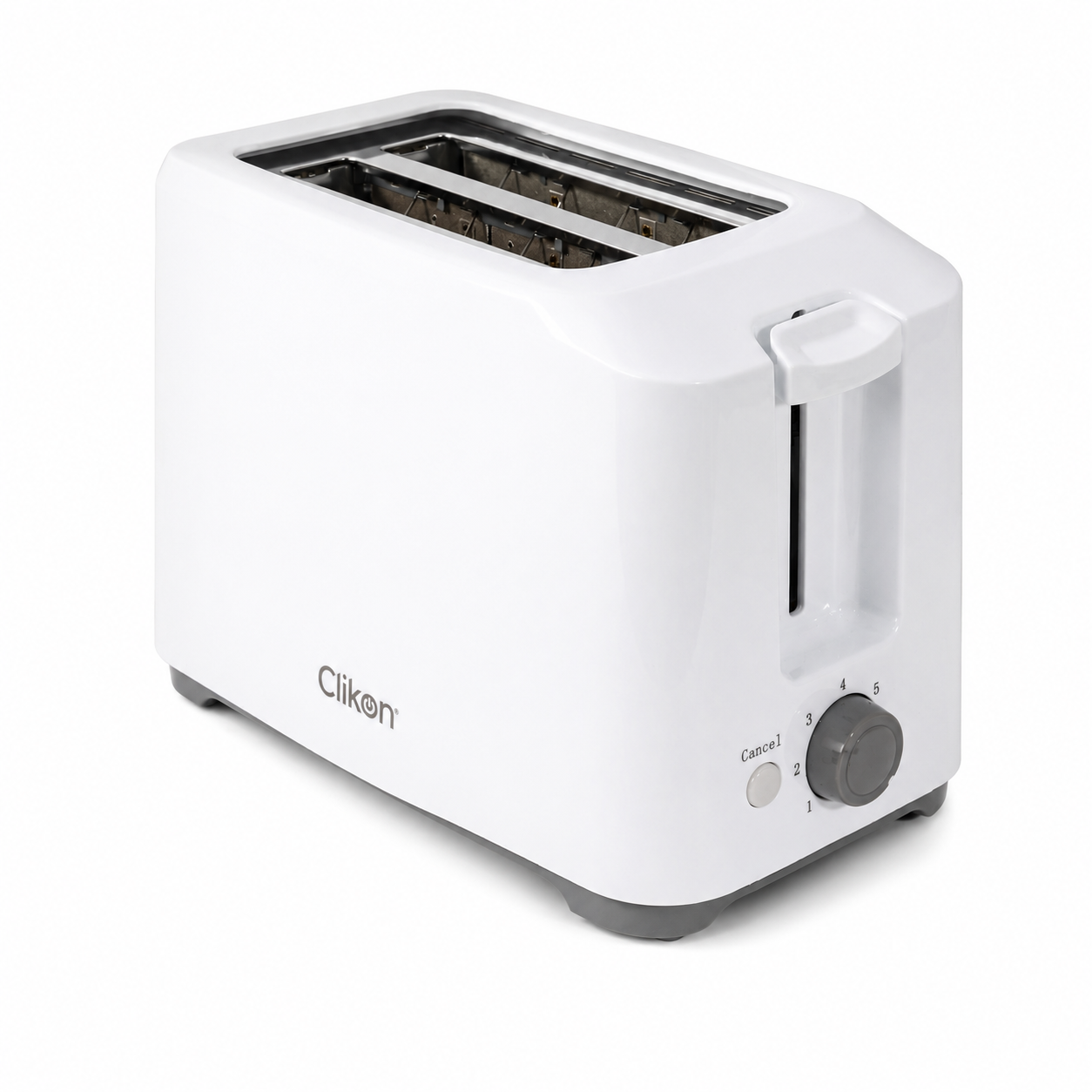 Clikon CK2436 Bread Toaster 2 Slice | 6 Browning Settings | Crumb Tray | 700W