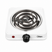 Clikon CK4295 Spiral Hot Plate 1000W | Portable Electric Cooker | Stainless Steel Heating Coil
