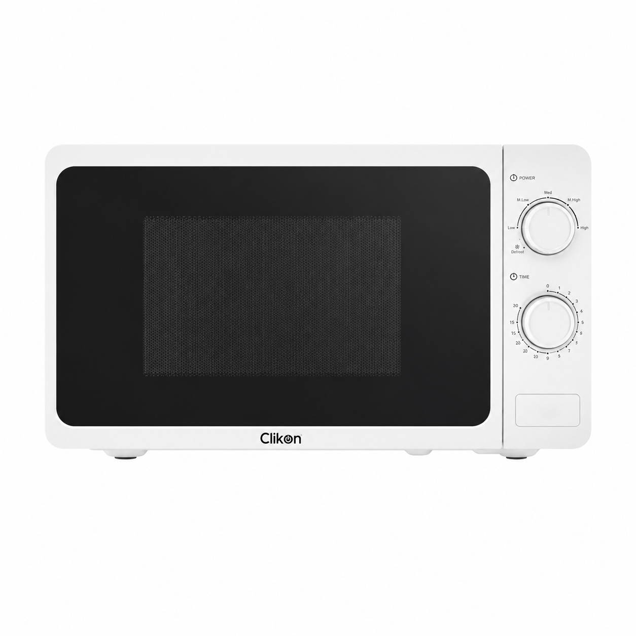 Clikon CK4327 Analog Microwave Oven 20L | Mechanical Control | Multiple Power Levels | 700W Output