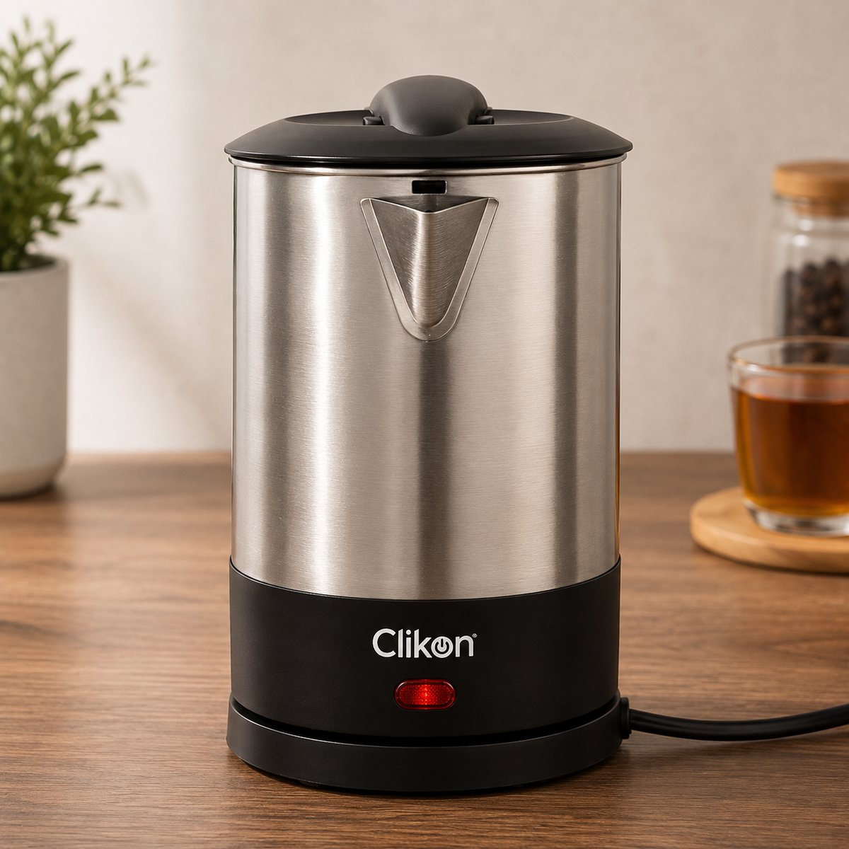 Clikon CK5133 1L Stainless Steel Kettle 1500W | Cordless