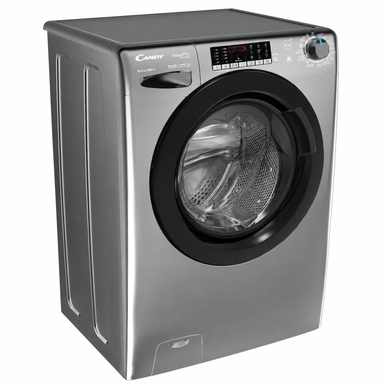 Candy Smart Pro Inverter Washer Dryer 10KG / 6KG CSOW41066TWMBR19 | 1400 RPM | WiFi + Bluetooth | Anthracite