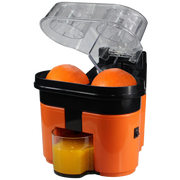 Clikon CK2258 2-in-1 Citrus Juicer – 90W Dual Squeezer with Built-in Citrus Slicer, One-Touch Operation, Easy Clean – Orange & Black (2 Year Warranty)