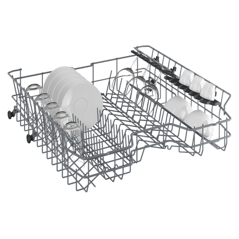 Beko 13 Place Setting Dishwasher DVN05320W – A++ Energy, 5 Programs, Half Load, White
