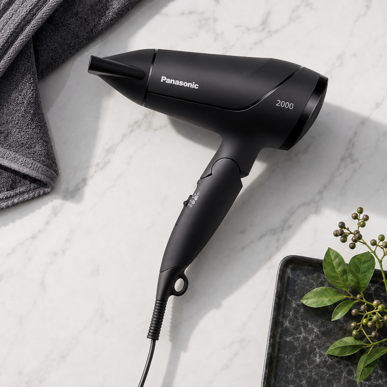 PANASONIC EH-ND65 2000W Hair Dryer | Powerful Fast Drying | Heat Protection Mode | 11mm Concentrator Nozzle
