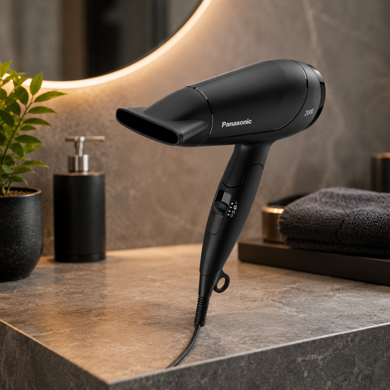 PANASONIC EH-ND65 2000W Hair Dryer | Powerful Fast Drying | Heat Protection Mode | 11mm Concentrator Nozzle