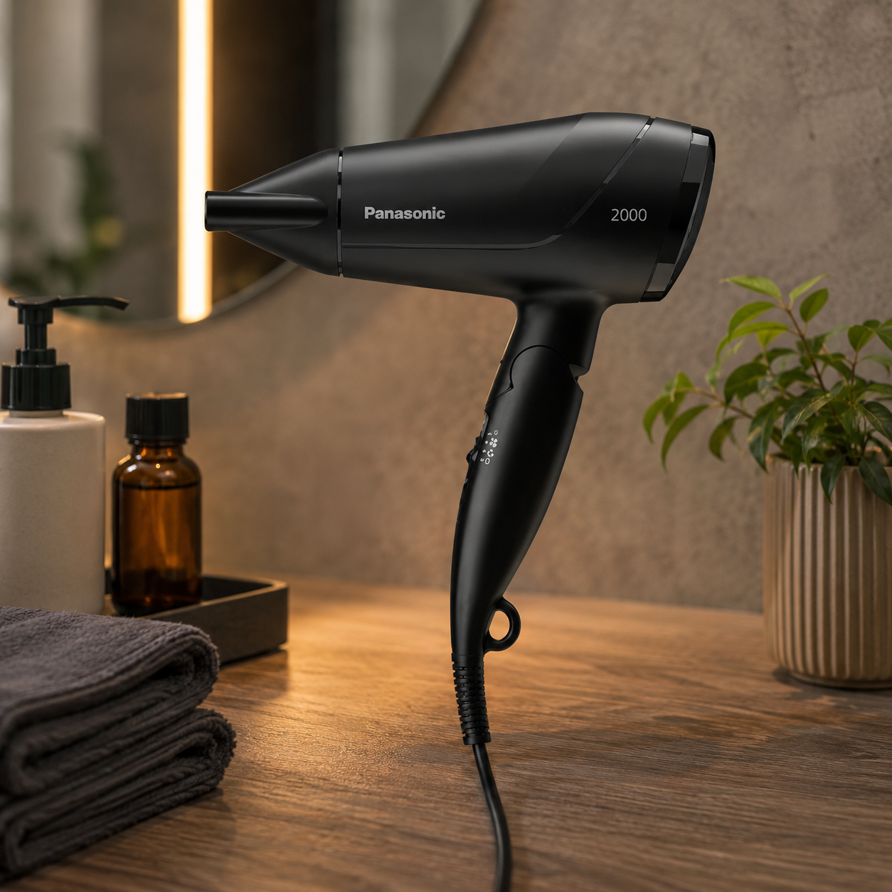 PANASONIC EH-ND65 2000W Hair Dryer | Powerful Fast Drying | Heat Protection Mode | 11mm Concentrator Nozzle