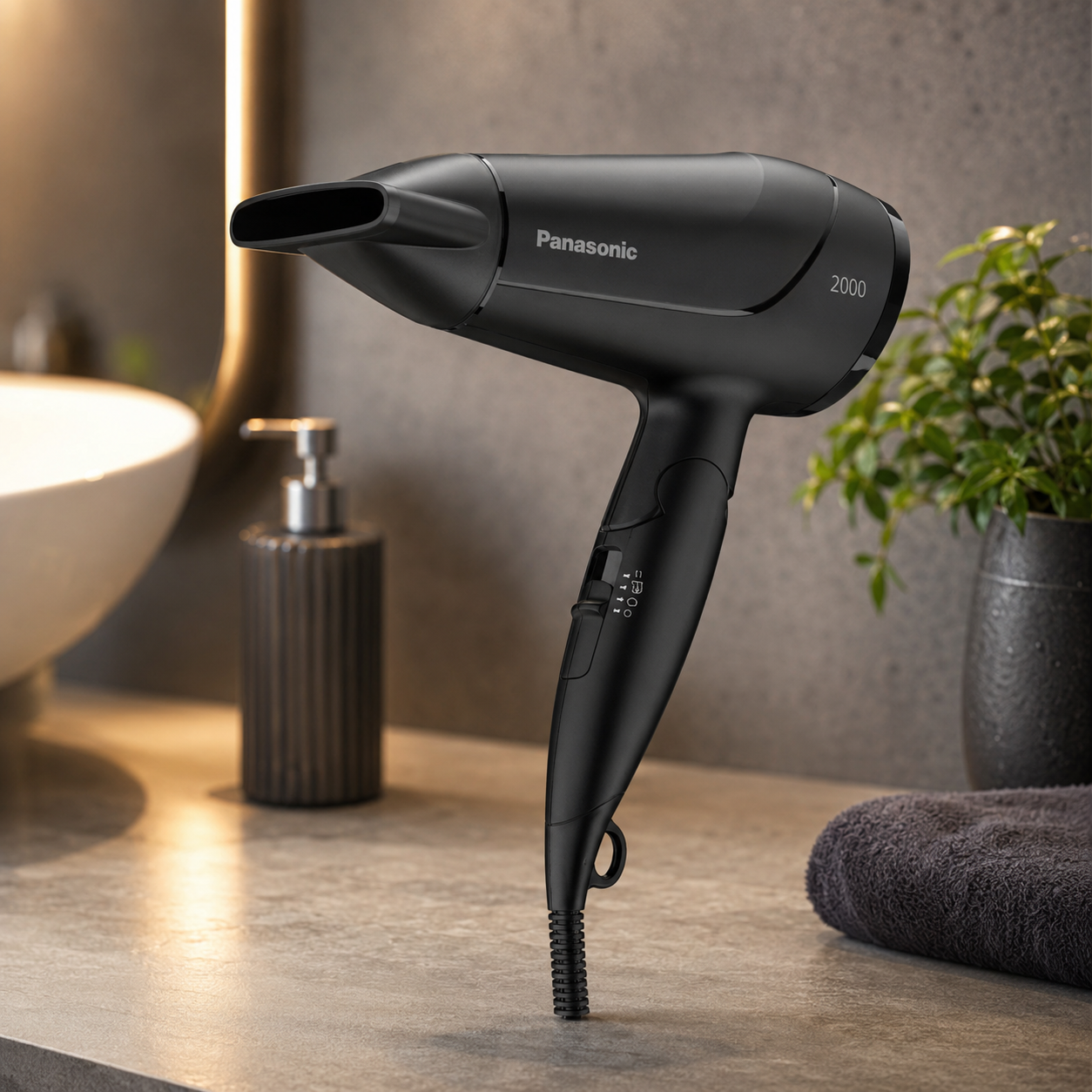 PANASONIC EH-ND65 2000W Hair Dryer | Powerful Fast Drying | Heat Protection Mode | 11mm Concentrator Nozzle