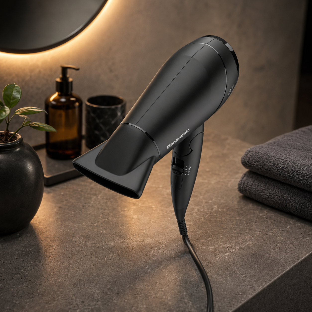 PANASONIC EH-ND65 2000W Hair Dryer | Powerful Fast Drying | Heat Protection Mode | 11mm Concentrator Nozzle