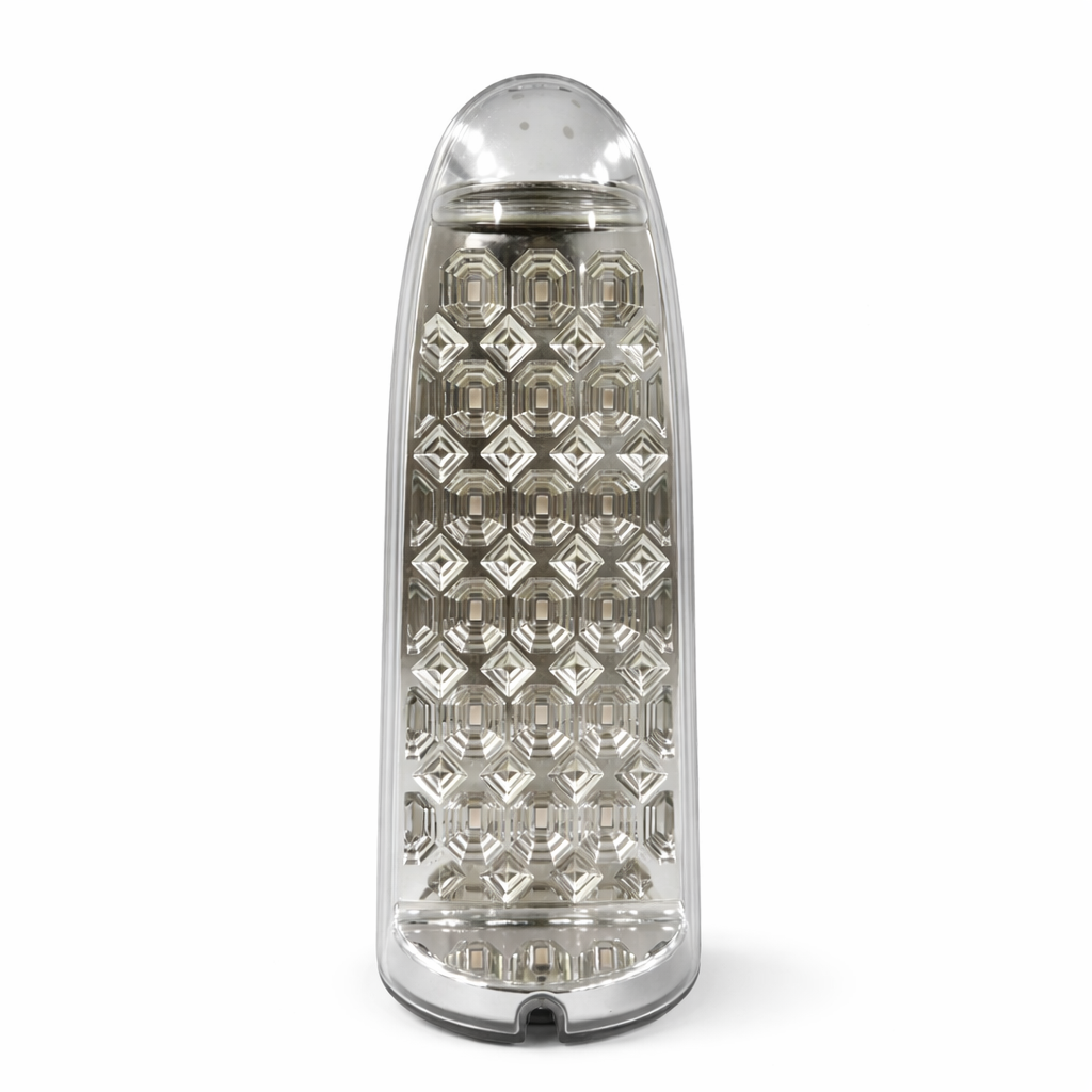 Geepas GEFL4673 Rechargeable LED Lantern & Flashlight Combo | 150 Hours | 24+8 LED | DC 12V Input | 2 Years Warranty