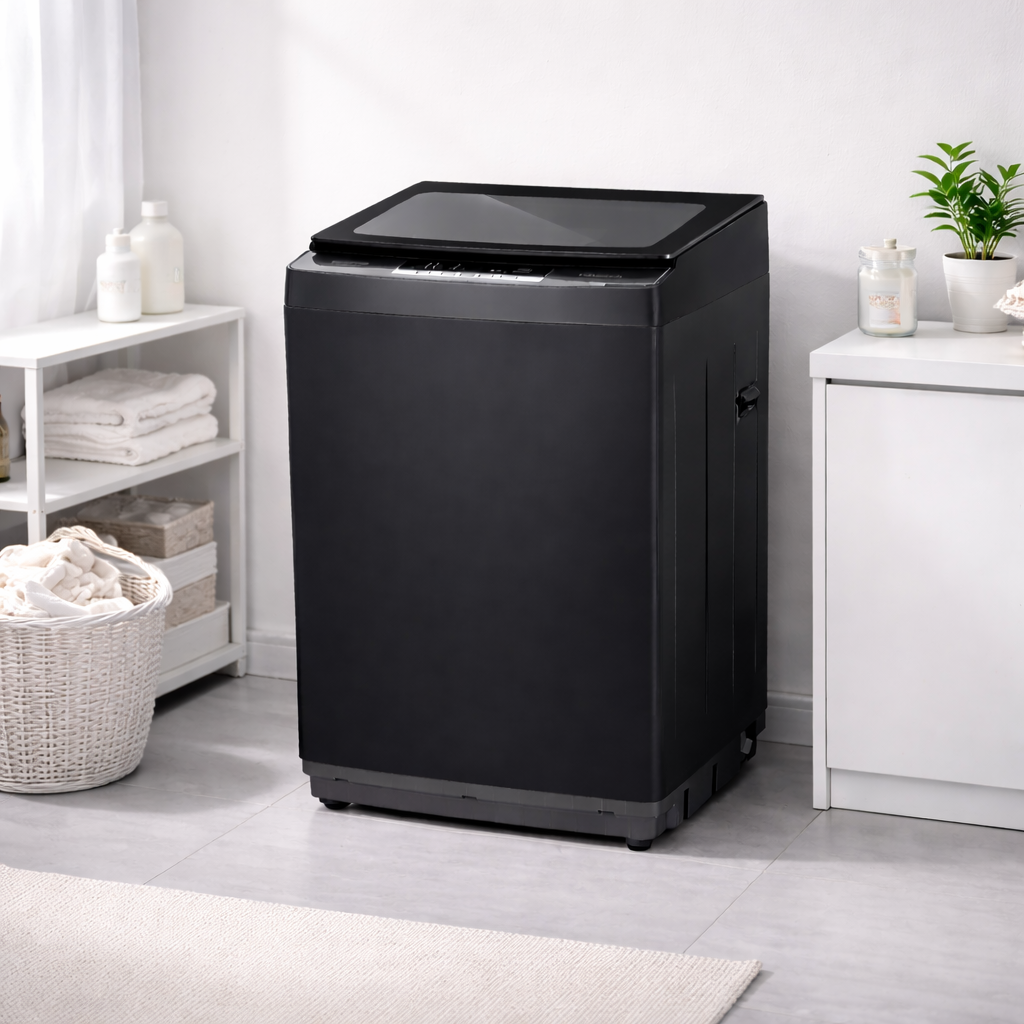 Geepas 10KG Fully Automatic Washing Machine GFWM1109LCS | Digital Display | Air Dry | Child Lock