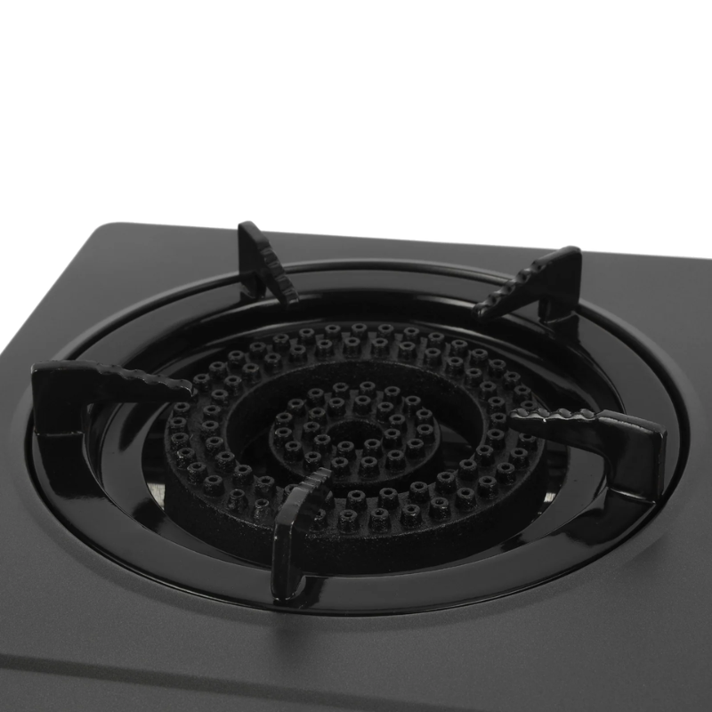 Geepas Stainless Steel Gas Cooker 2 Burner GGC31048 | Auto Ignition | Low Gas Consumption | Easy Clean