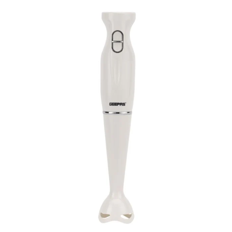 Geepas Hand Blender 200W GHB6143 | 2-Speed Stick Blender with 600ML Beaker | Stainless Steel Blade