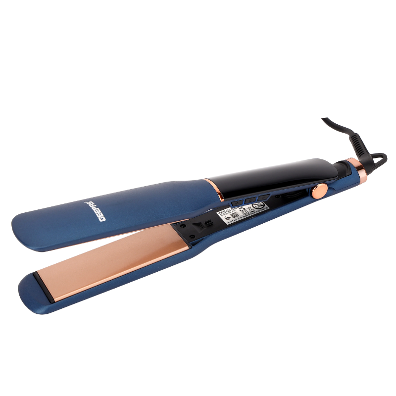 Geepas Digital Hair Straightener 70W GHS86076 | Ceramic Plates | LCD Display | Auto Shut-Off