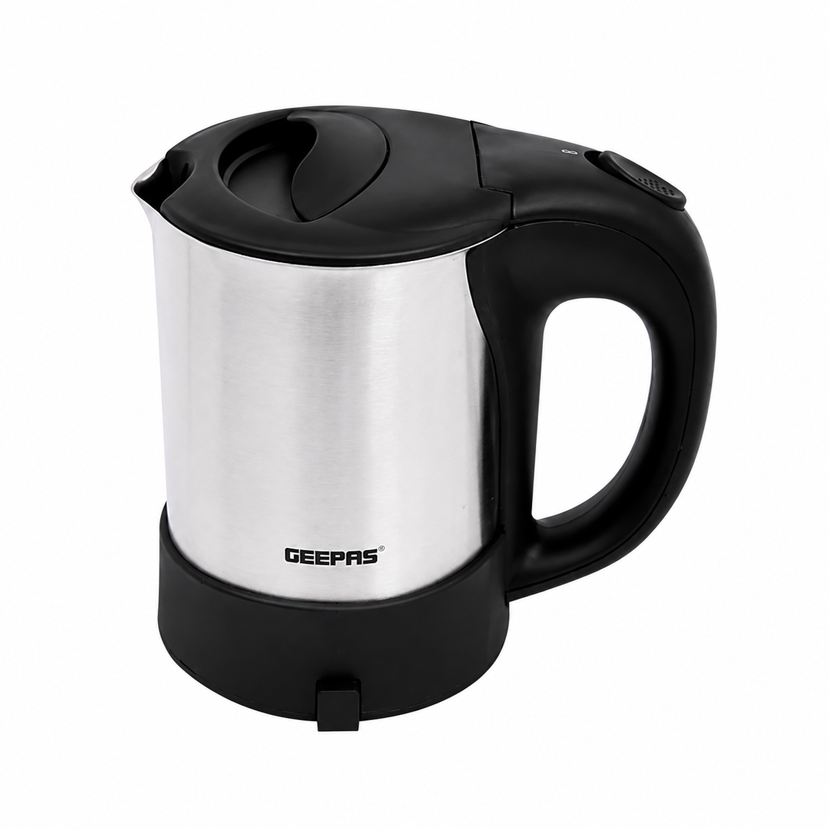 Geepas GK175 0.5L Travel Kettle 1100W | Stainless Steel