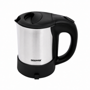 Geepas GK175 0.5L Travel Kettle 1100W | Stainless Steel