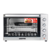 Geepas 120L Rotisserie & Convection Oven GO34057 | 2800W Electric Oven with Grill & Bake Functions