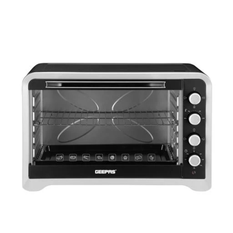 Geepas GO4406 100L Electric Oven | Rotisserie & Convection Oven | 2800W Multi-Function Oven