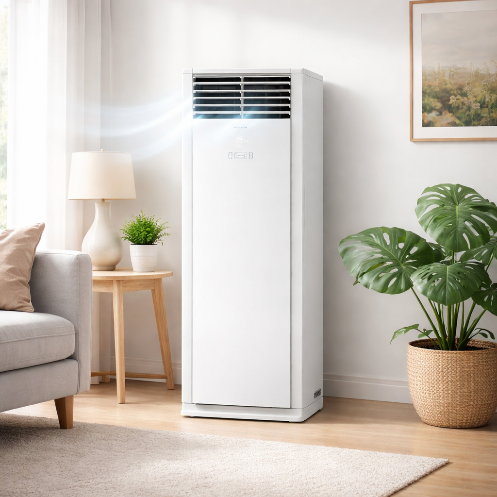 Gree 3 Ton Floor Standing Air Conditioner GRFS36GMAX60 – 35000 BTU, Rotary Compressor