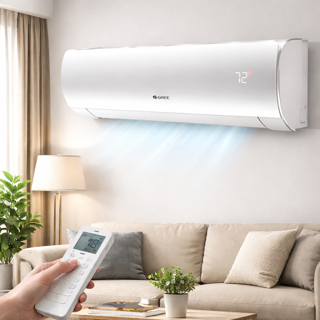 Gree 2.09 Ton Split Air Conditioner 25080 BTU Rotary Compressor – GS25GPRGN
