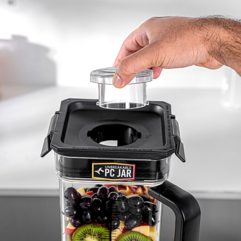 Geepas Professional Blender 2000W GSB44078N | 2L Jar | 6-Blade Stainless Steel | 5 Speed + Pulse | Heavy Duty
