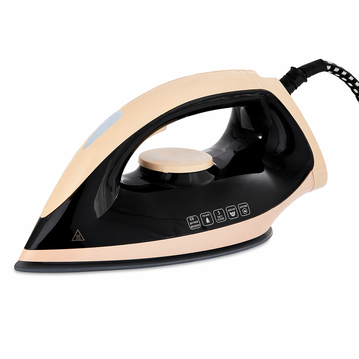 Geepas Steam Station Iron 2400W GSI24032UK | 1.2L Tank | Steam Boost | Ceramic Soleplate | Professional Performance
