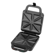 Geepas GSM5444N 2-in-1 Multi-Snacks Maker 1400W | Sandwich & Grill | Non-Stick Plates | 180° Open