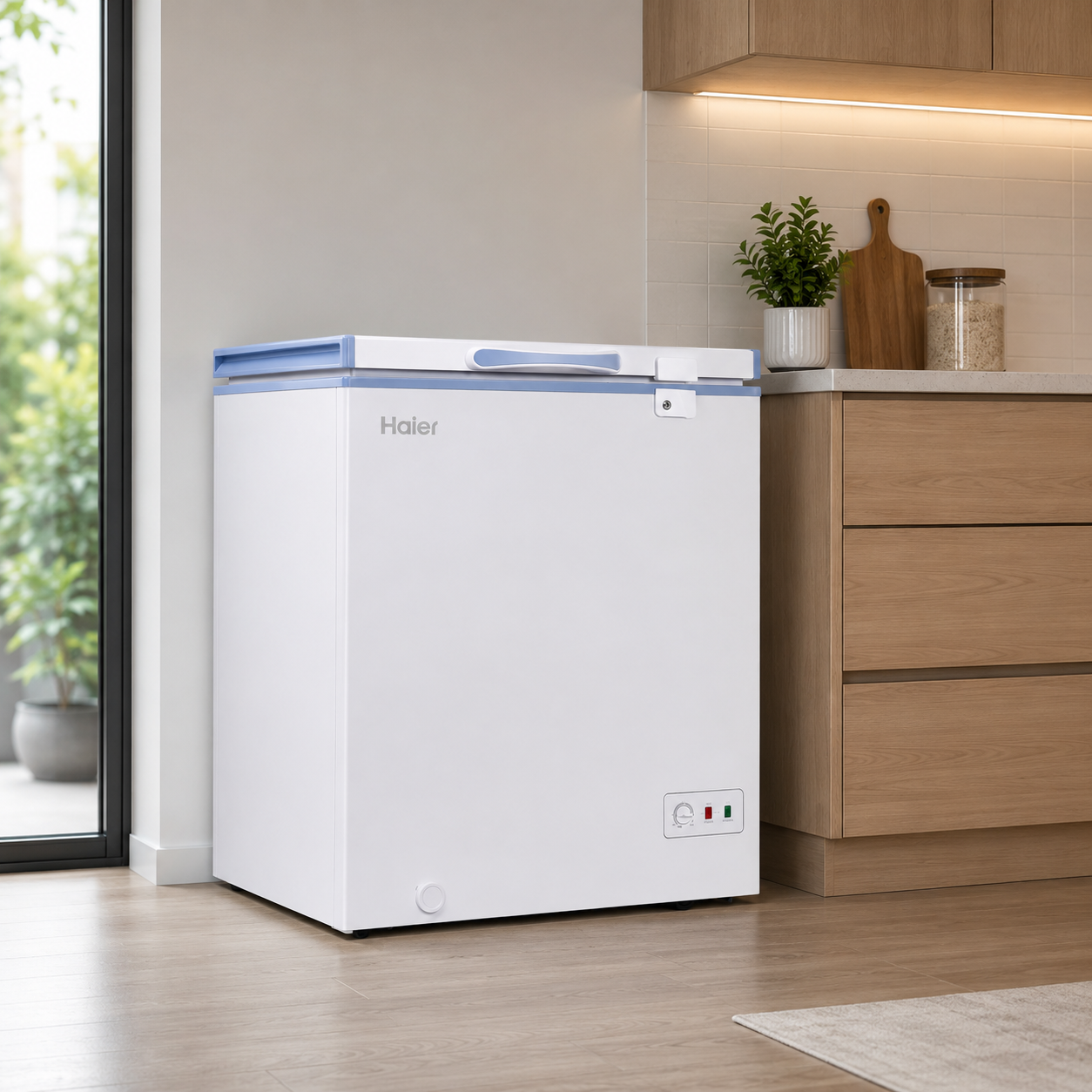Haier 150L Chest Freezer HCF-151D | Frost Free | Inverter Compressor | White
