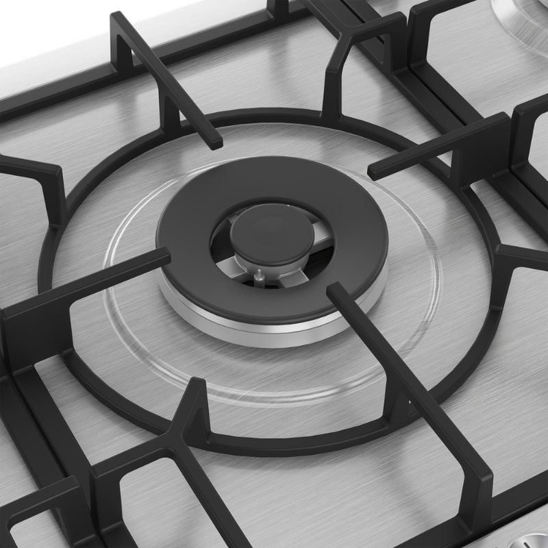 Beko Built-in Gas Hob 90cm HIMW95225SXEL – 5 Burner with Wok Burner