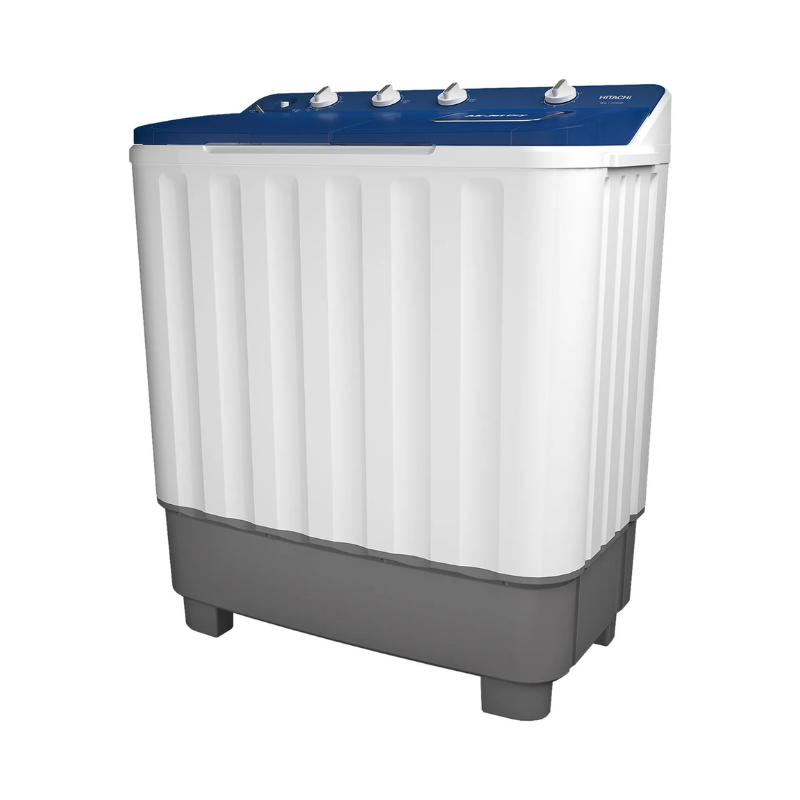 Hitachi 12 kg Twin Tub Semi-Automatic Washing Machine LTT-12JWT-PFB – Powerful Wash & Efficient Air Jet Dry