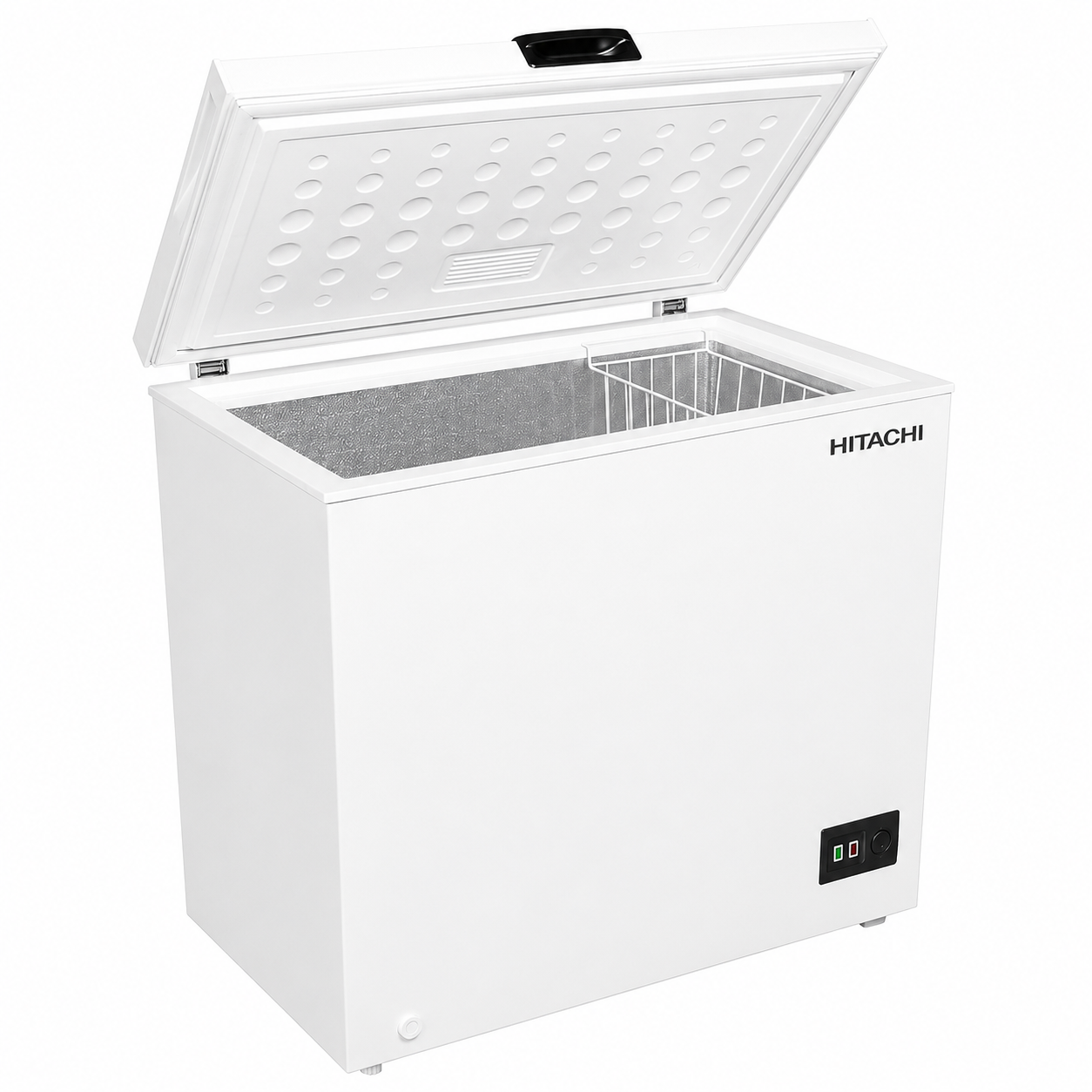 HITACHI 200L Chest Freezer | Static Cooling | Mechanical Temperature Control | White | HRCS9200MNWGF
