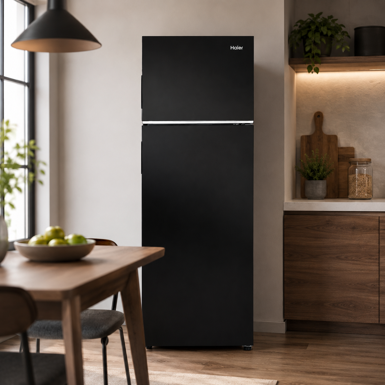 Haier 298L Top Mount Refrigerator HRF-388BS | Twin Inverter | Deo Fresh
