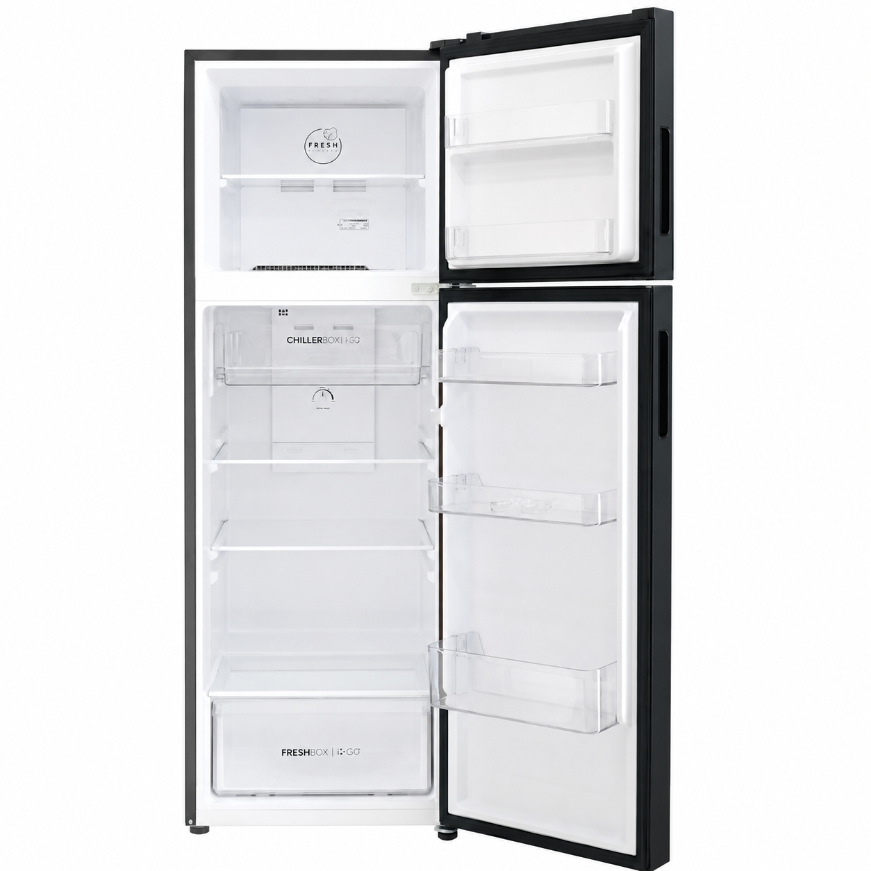 Haier 342L Top Mount Refrigerator HRF-468BS | Twin Inverter | Deo Fresh