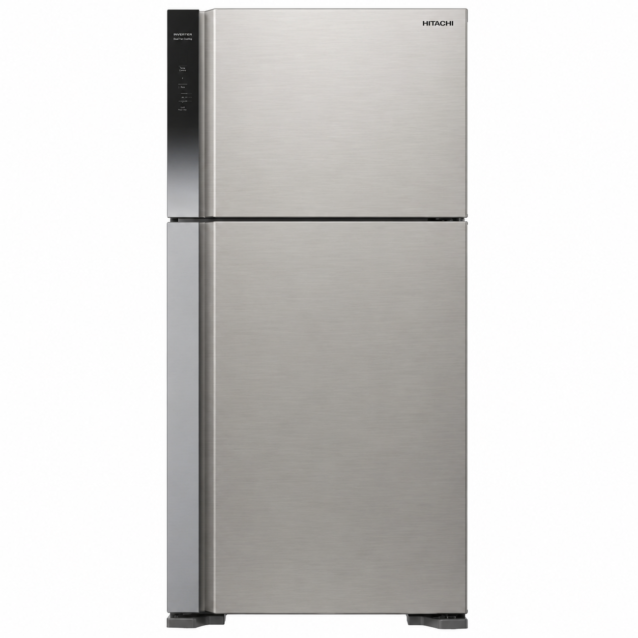 HITACHI 650L Double Door Refrigerator | Inverter Dual Fan Cooling | Brilliant Silver | HRTN7489DFBSLGF